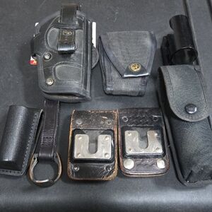 Versatile Black Holster and Clip Set